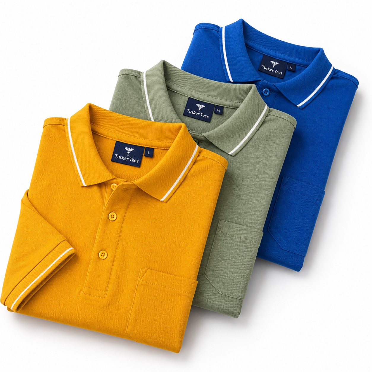 Solid Polo T-shirts